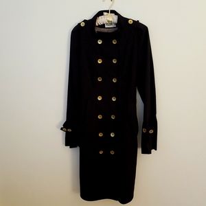 ALICE BY TEMPERLEY NAVY TRENCHCOAT